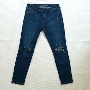 Old Navy mid-rise rockstar jeans